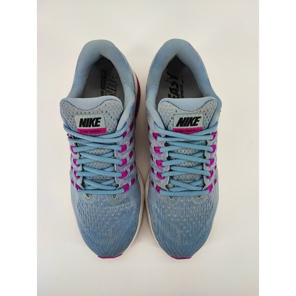 Nike Women's Air Zoom Vomero Blue Mesh Running Shoes Size 11 US - Picture 4 of 8